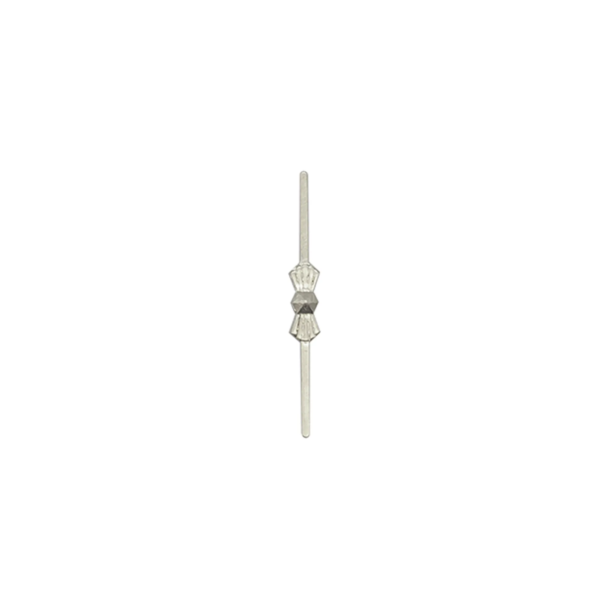 Bow Tie Straight Link Polished Chrome 33mm C90021  Diyas Crystal Link
